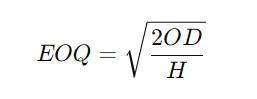 eoq formula