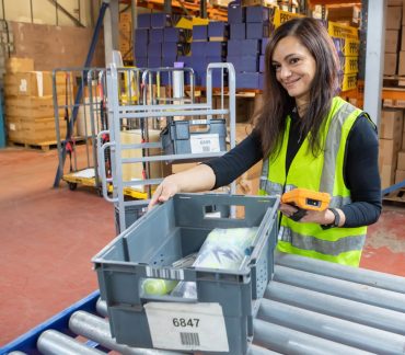 Woman Working In A 3PL Providers