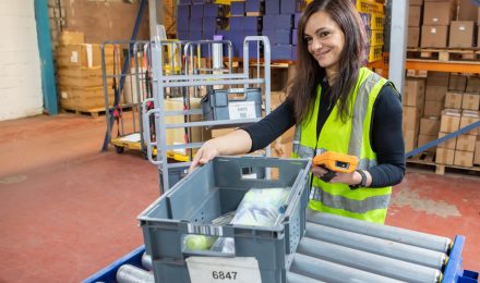 Woman Working In A 3PL Providers